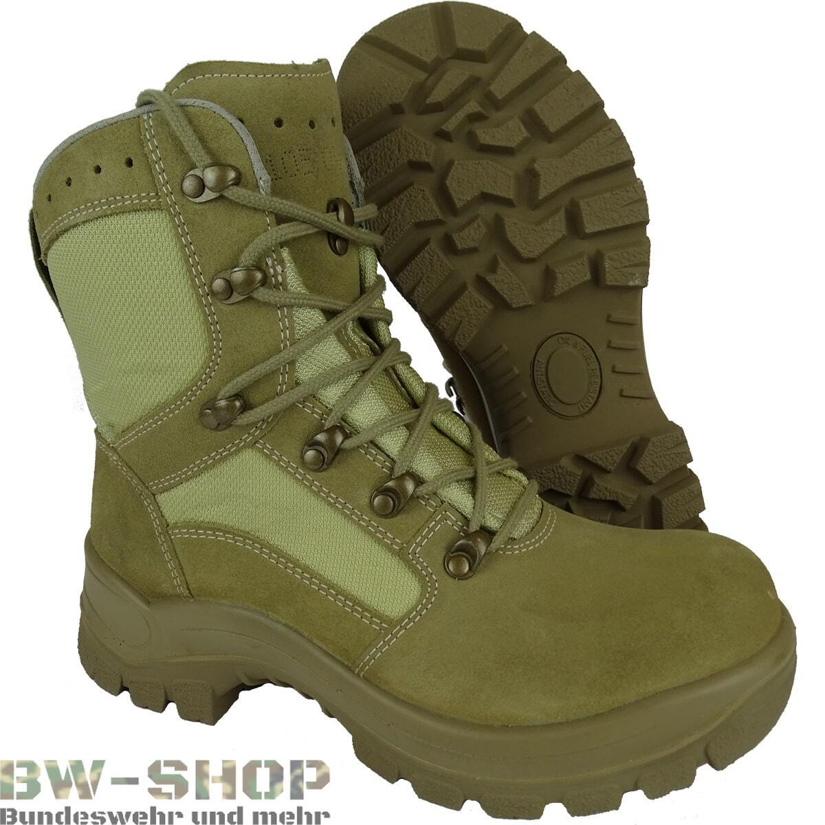 Polní obuv Bundeswehr, model Haix Airpower P9 Desert